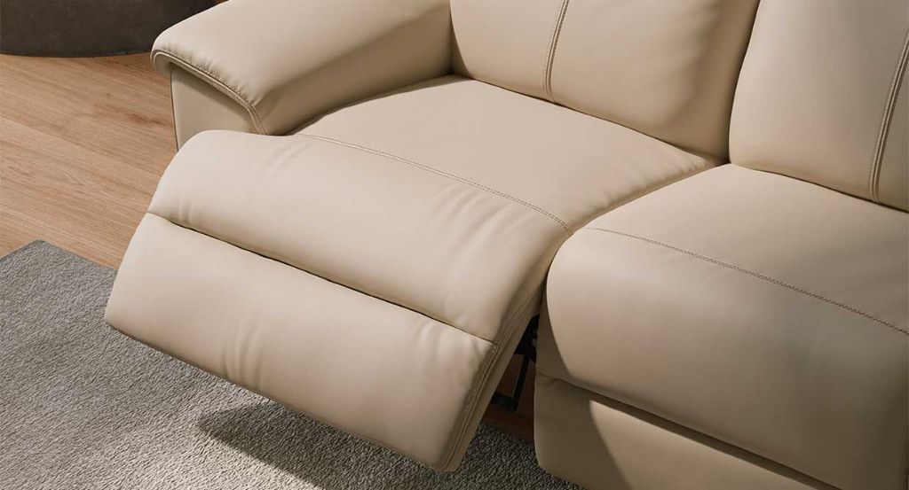 Potenza Large Three Seater Sofa With, American Leather Sleeper Sofa Canada