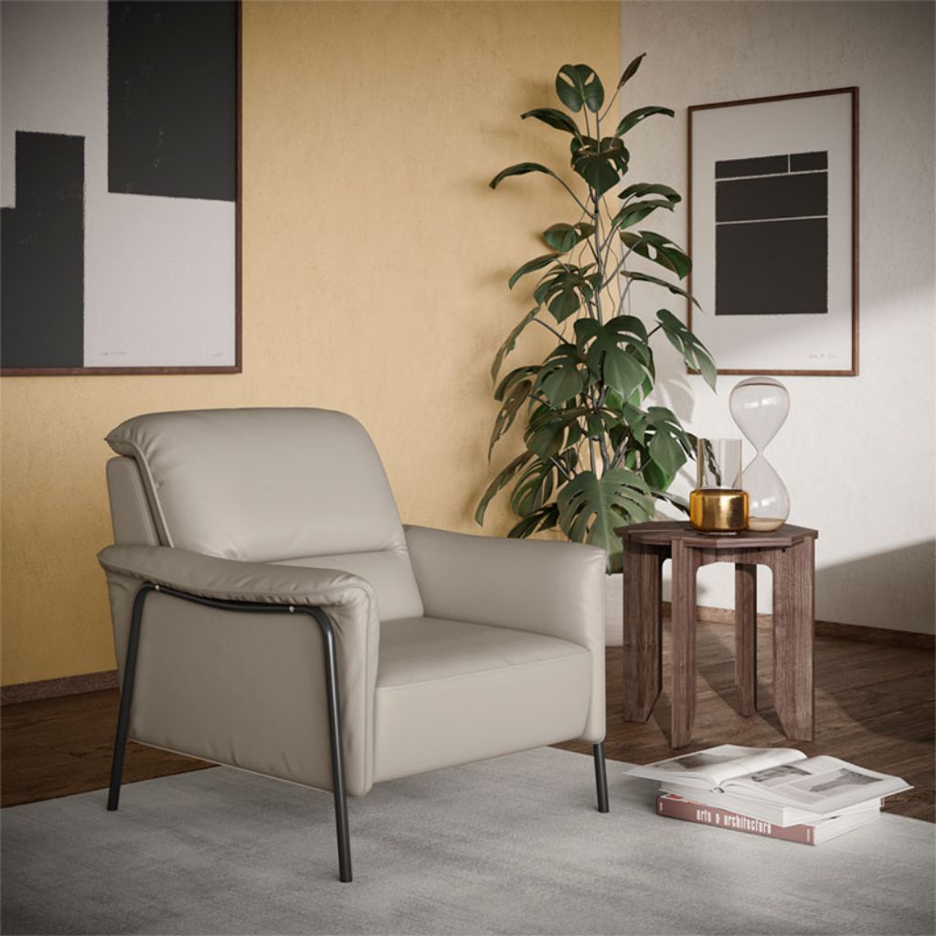 natuzzi edition leather chair