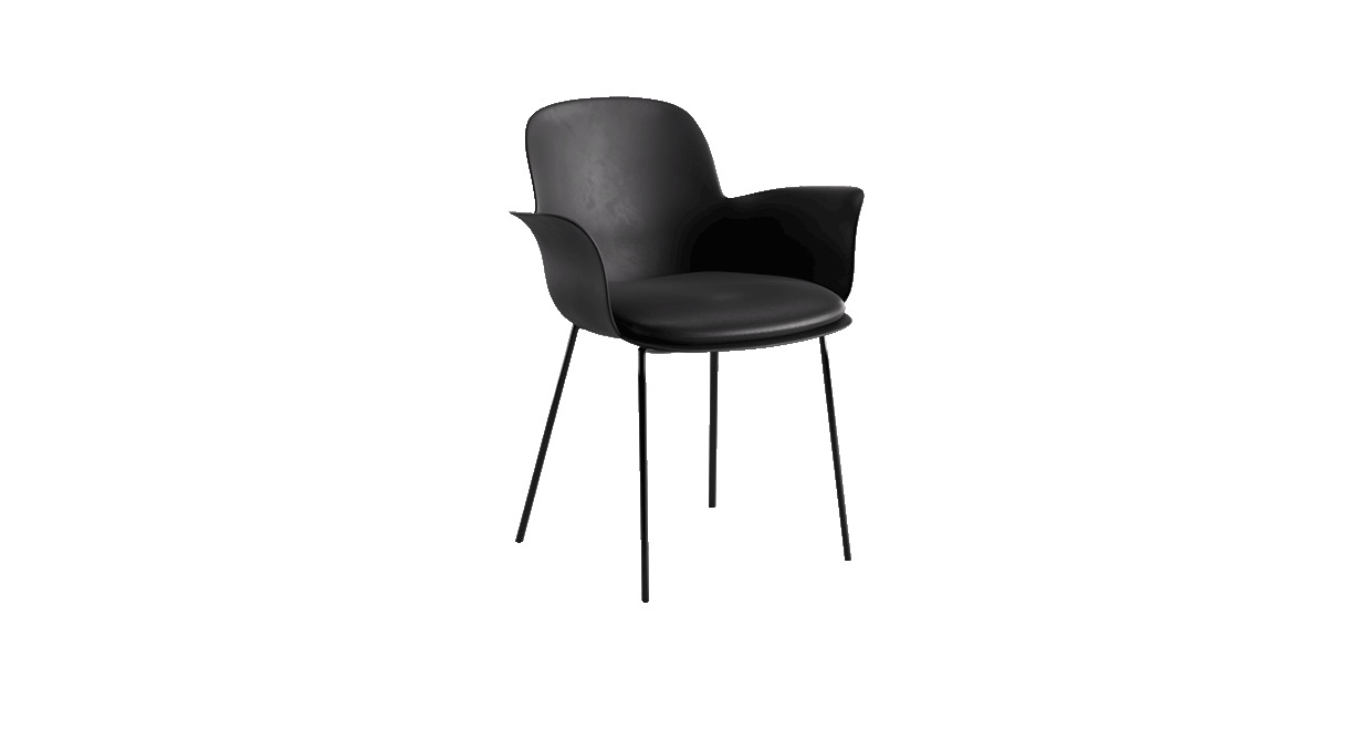 Preset default image - NANÀ Office Chair Leather Black