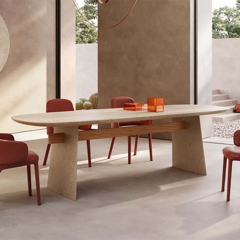 natuzzi dining table and chairs