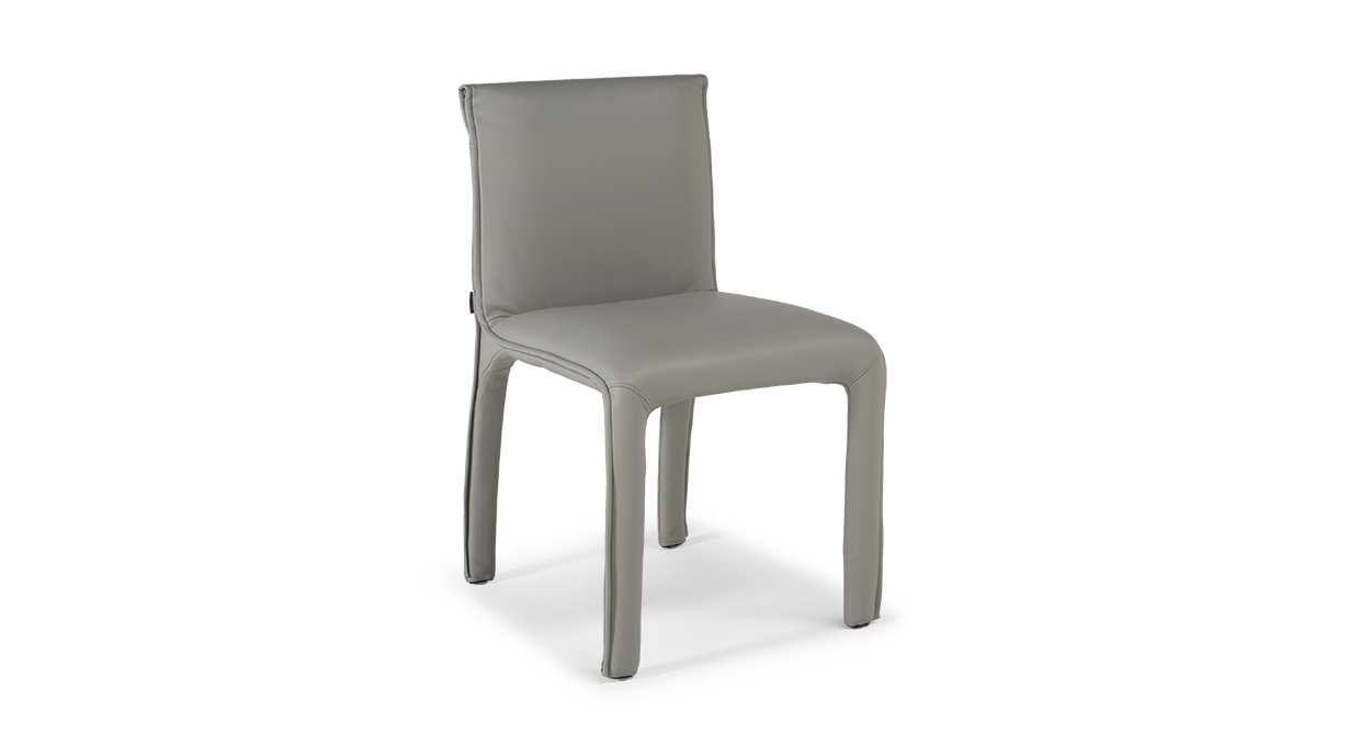 Preset default image - Hedi Dining chair Leather Dove