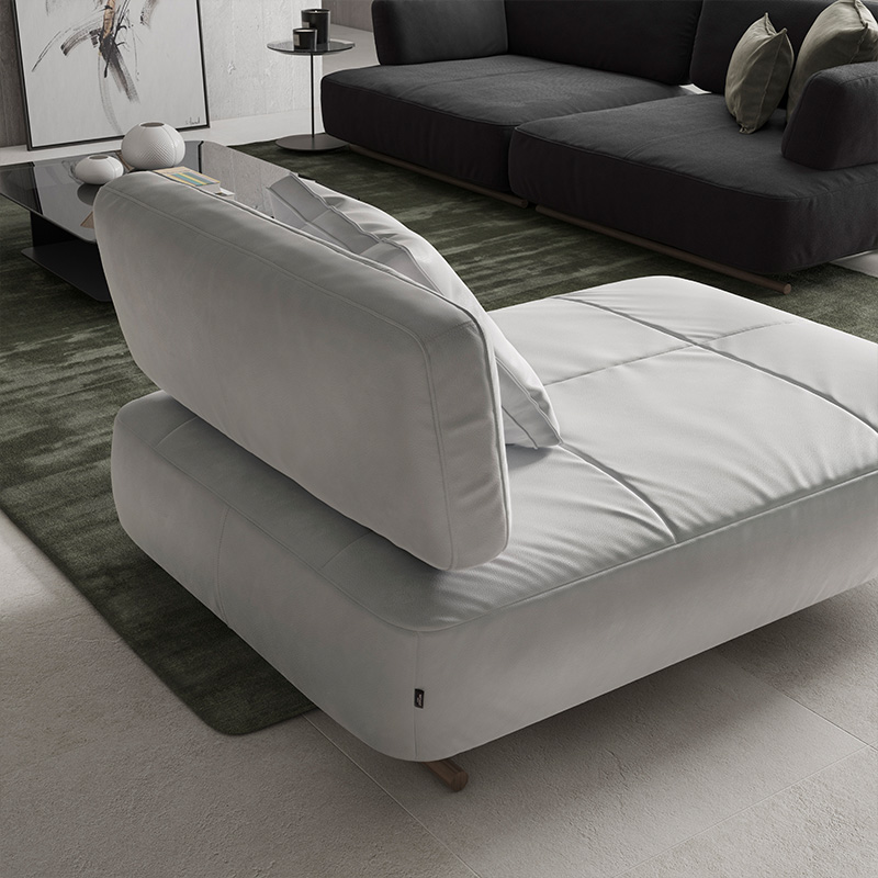 Natuzzi editorial - Un relax coulissant