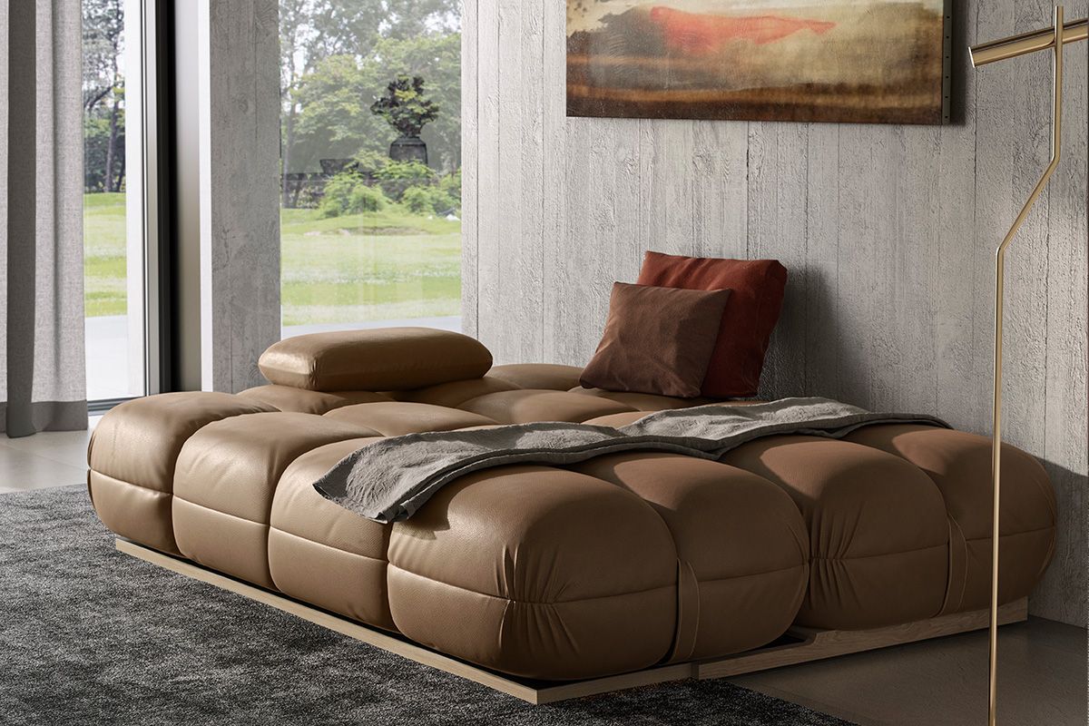 Natuzzi editorial - A special sofa bed