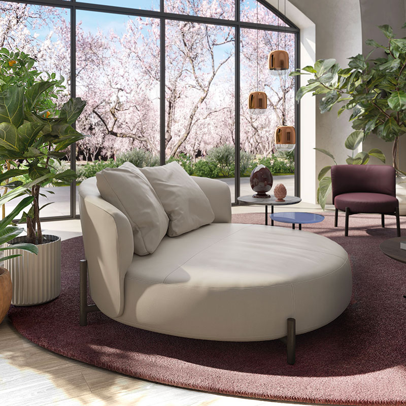Natuzzi editorial - An oasis of relaxation