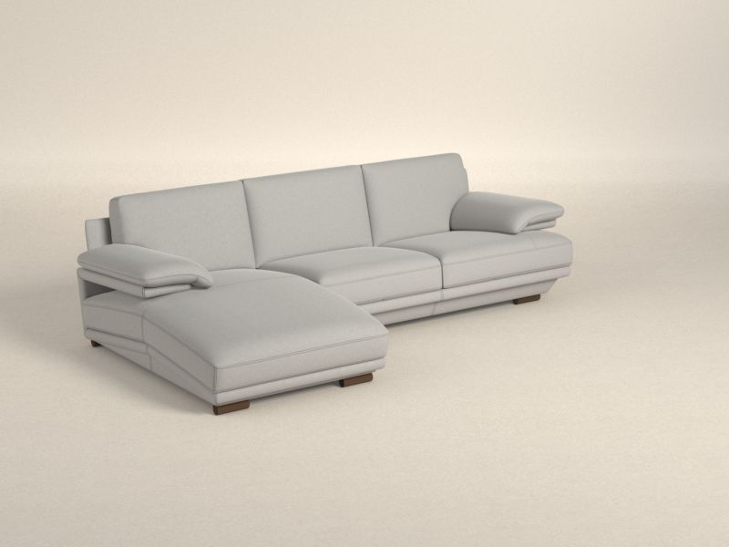 Preset default image - Plaza Sofa with Chaise on left side - Fabric
