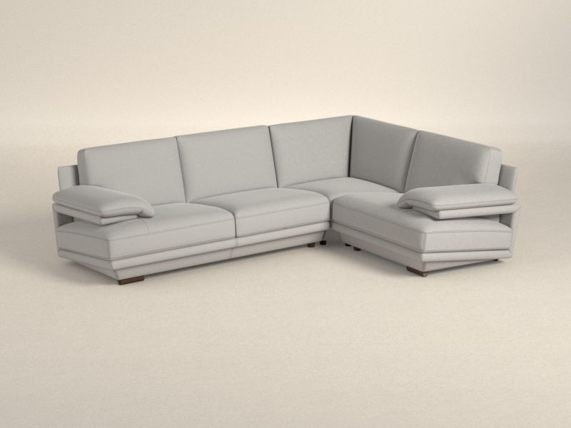 Plaza Sectional Sofa with corner on right side
