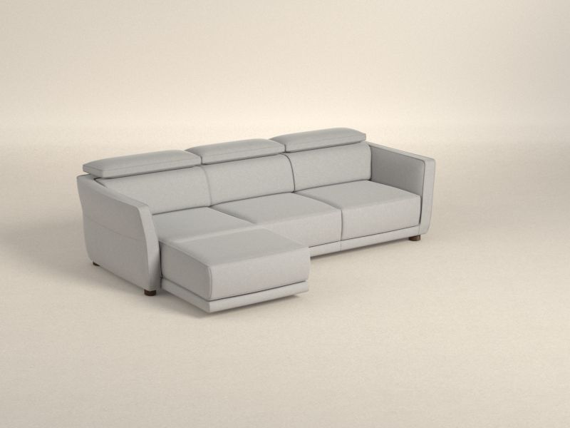 Preset default image - Notturno 左侧带躺椅的沙发 - 面料