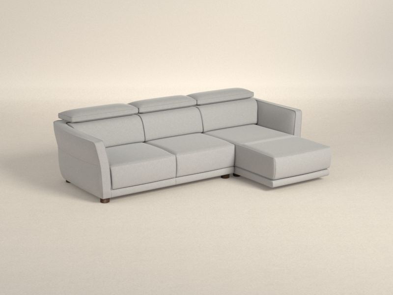 Preset default image - Notturno 右侧带躺椅的沙发 - 面料