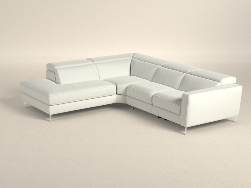 Preset default image - Volo Sectional Sofa with left open end - Fabric