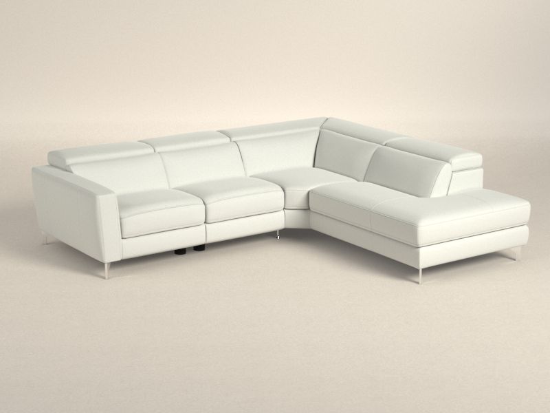 Preset default image - Volo Sectional Sofa with right open end - Fabric