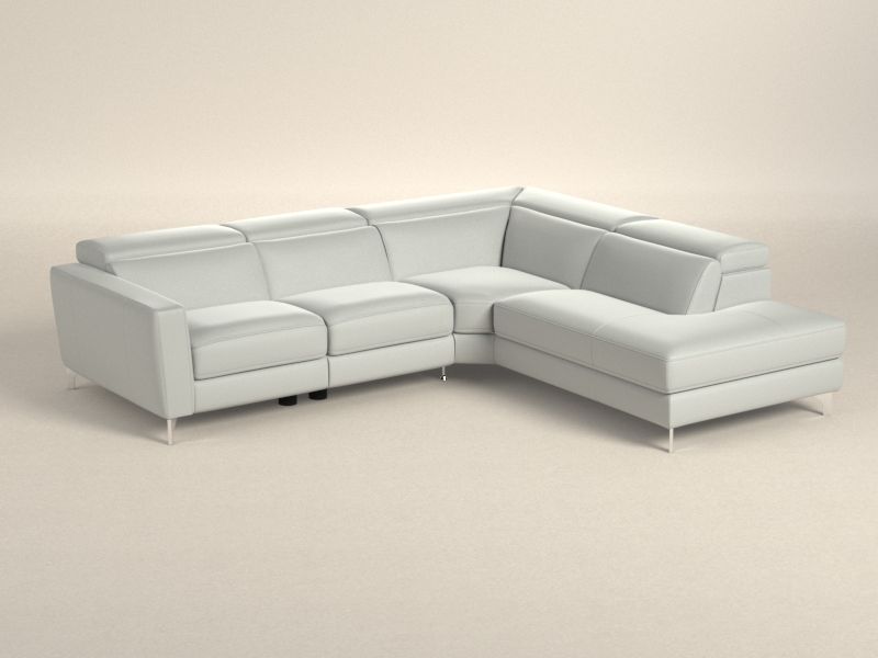 Preset default image - Volo Sectional Sofa with right open end - Leather