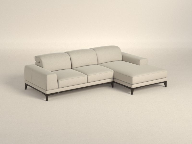 Preset default image - Borghese Sofa with Chaise on right side - Fabric