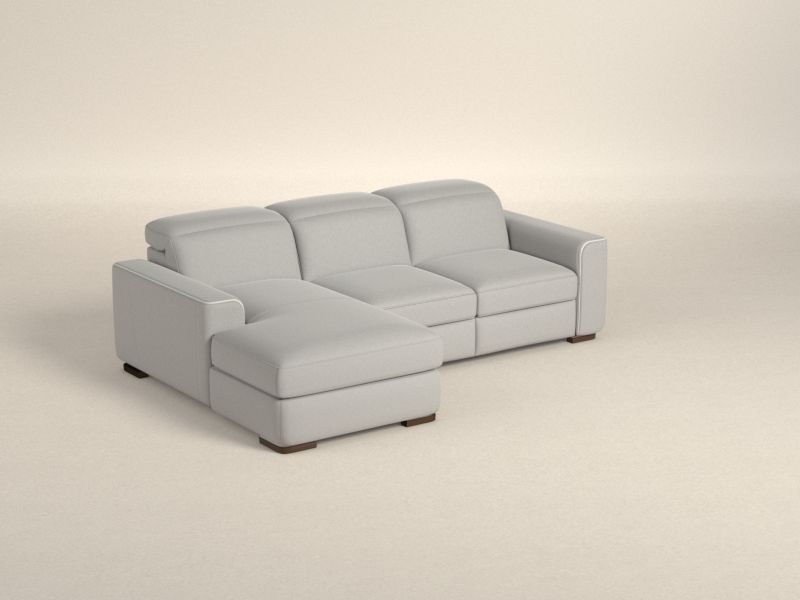 Preset default image - Diesis 左侧带躺椅的沙发 - 面料