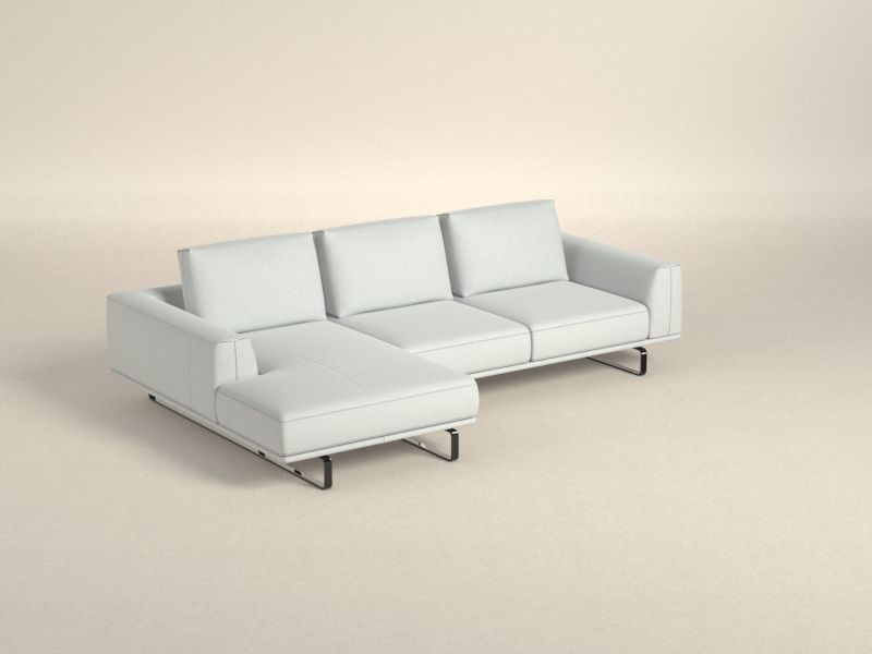 Preset default image - Tempo Sofa with Chaise on left side - Fabric