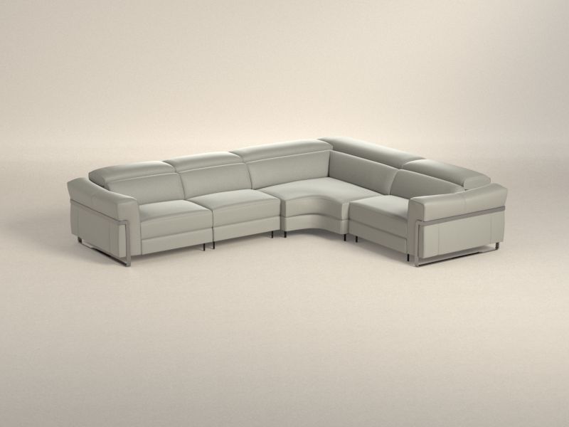 Preset default image - Fidelio Sectional Sofa with corner on right side - Leather