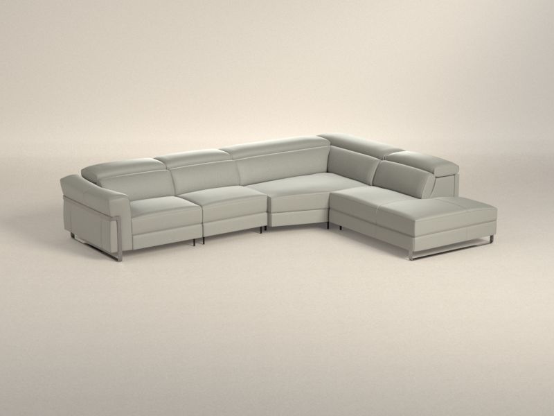 Preset default image - Fidelio Sectional Sofa with right open end - Leather