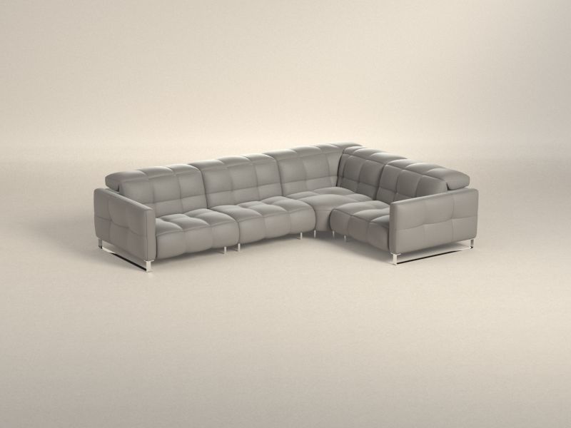 Preset default image - Philo Sectional Sofa with corner on right side - Leather