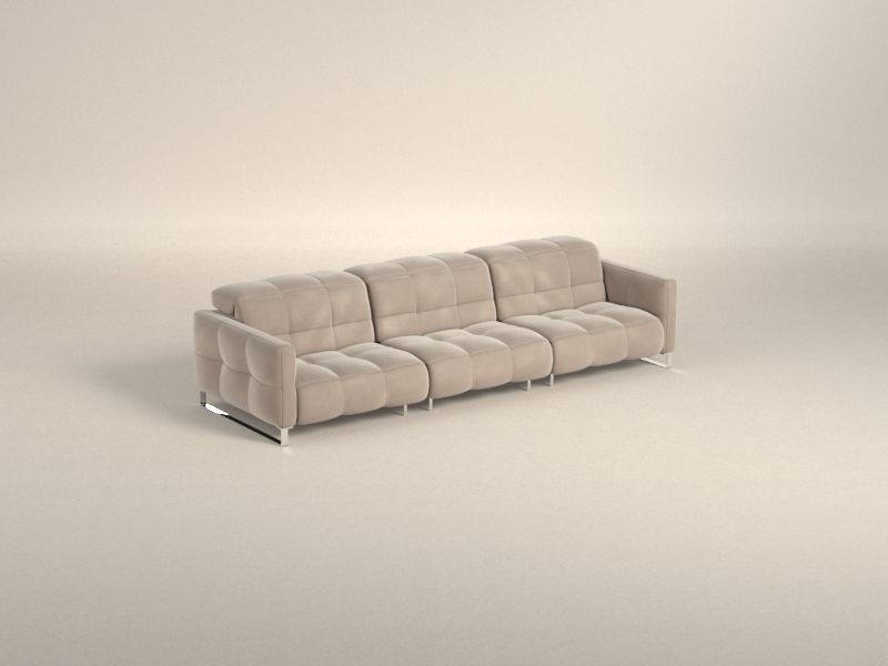 Preset default image - Philo Трехместный диван - ткань