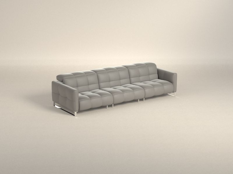 Preset default image - Philo Recliner Three seater sofa - Leather