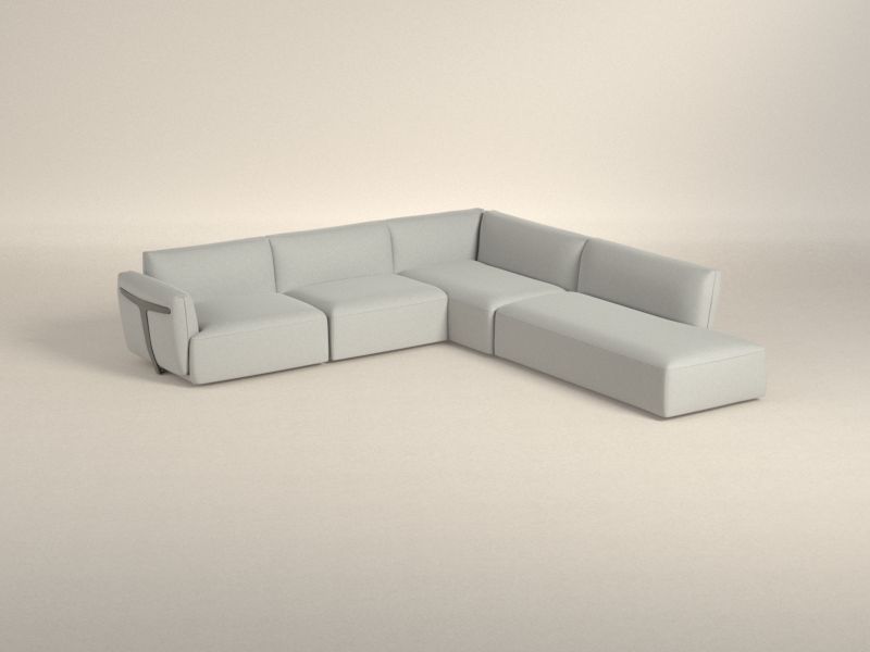 Preset default image - Herman Sectional Sofa with right open end - Fabric
