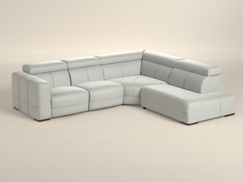 Preset default image - Balance Sectional Sofa with right open end - Leather