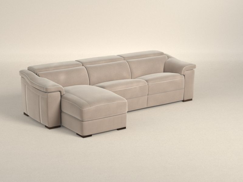 Preset default image - Brick Sofa with Chaise on left side - Fabric
