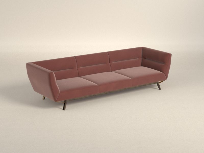 Preset default image - Positano Трехместный диван - ткань