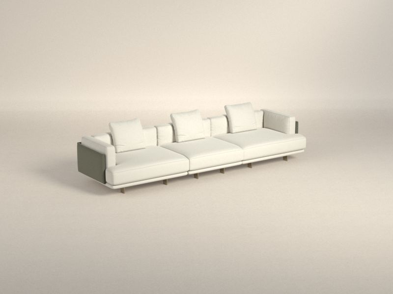 Preset default image - Campus Трехместный диван - ткань
