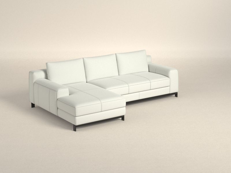 Preset default image - Leaf Sofa with Chaise on left side - Fabric
