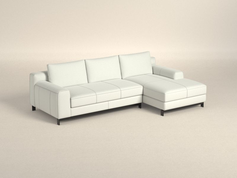 Preset default image - Leaf Sofa with Chaise on right side - Fabric