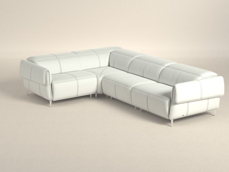 Preset default image - Seagull Sectional Sofa with corner on left side - Fabric