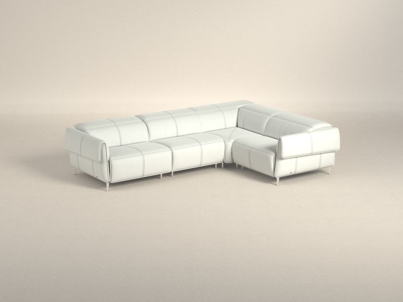 Preset default image - Seagull Sectional Sofa with corner on right side - Fabric