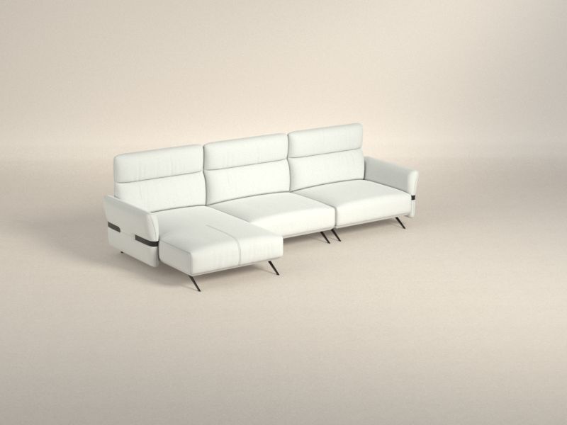 Preset default image - Pablo Sofa with Chaise on left side - Fabric