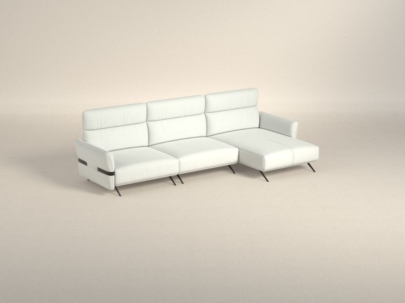 Preset default image - Pablo Sofa with Chaise on right side - Fabric