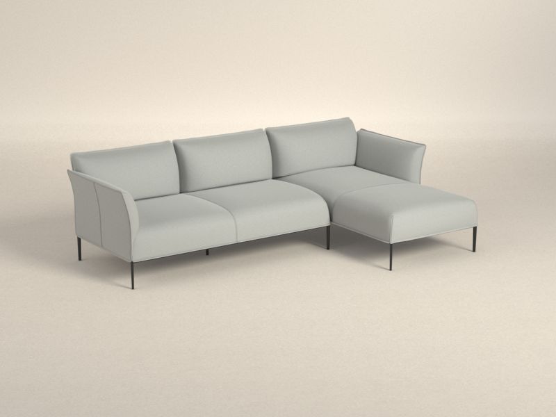 Preset default image - Eufolia Sofa with Chaise on right side - Fabric