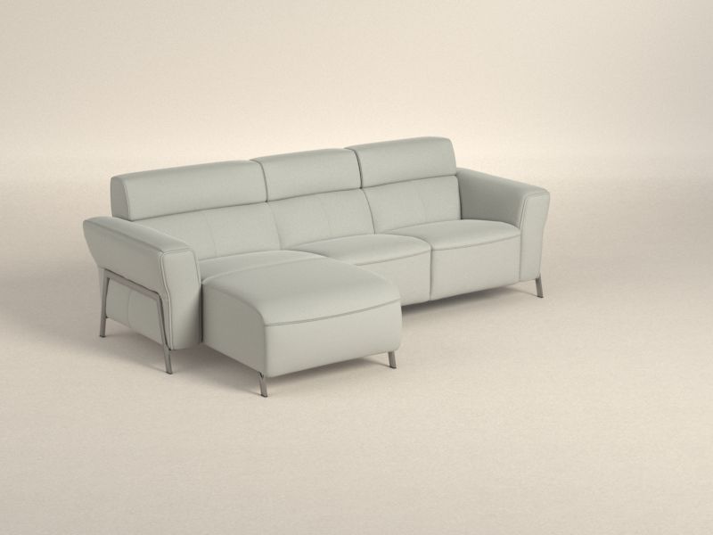 Preset default image - Eleganza ספה עם שזלונג בצד שמאל - בד