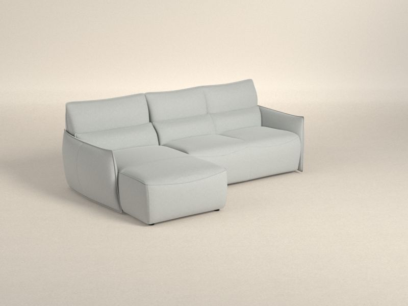 Preset default image - Stupore ספה עם שזלונג בצד שמאל - בד