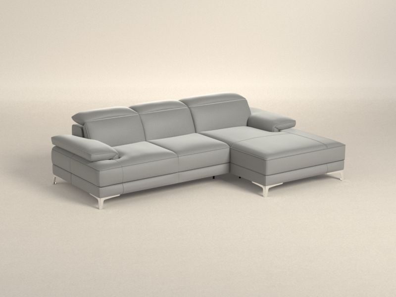 Preset default image - Speranza Sofa with Chaise on right side - Leather