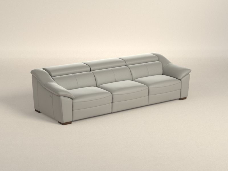 Preset default image - Emozione Recliner Three seater sofa - Leather