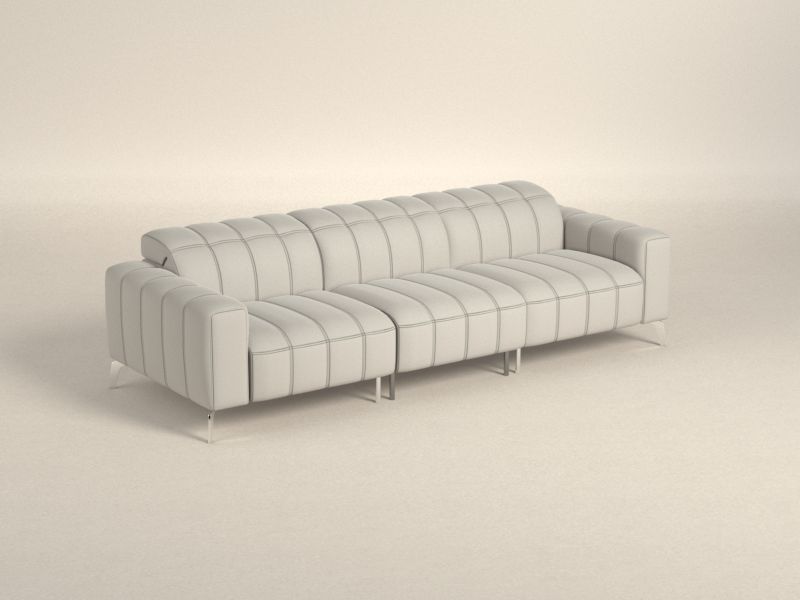 Preset default image - Portento Трехместный диван - ткань