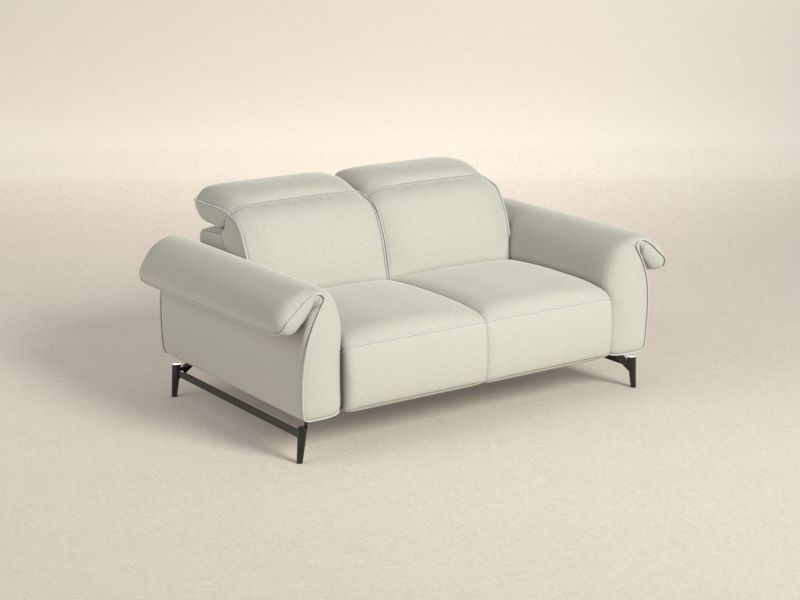 Preset default image - Leggiadro Διθέσιος καναπές - ύφασμα