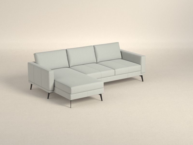 Preset default image - Wessex Sofa with Chaise on left side - Fabric