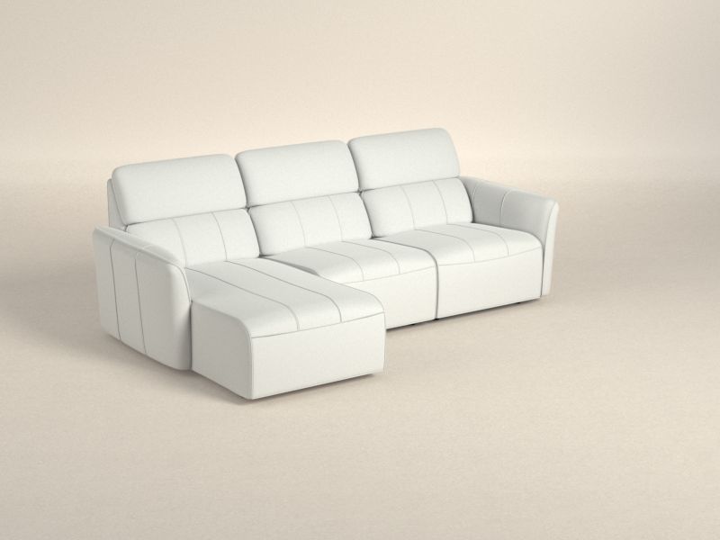 Preset default image - Versatile Sofa with Chaise on left side - Fabric