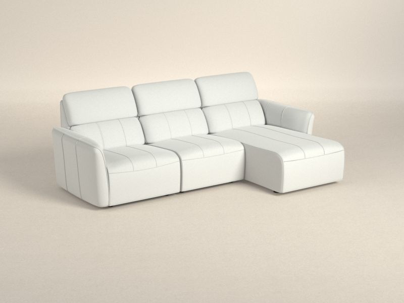 Preset default image - Versatile Sofa with Chaise on right side - Fabric