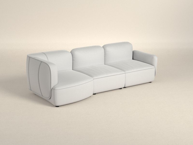 Preset default image - Lake Sofa with left open end - Fabric