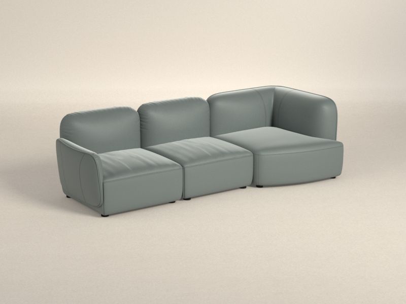 Preset default image - Lake Sofa with right open end - Leather