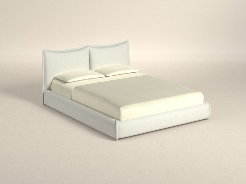 Preset default image - Lunare Queen Bed (Mattress 160x200) - Fabric