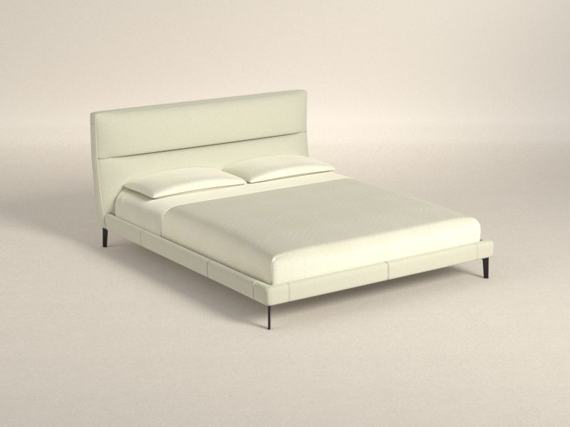 Preset default image - Cut King Bed (Mattress 180x200) - Fabric