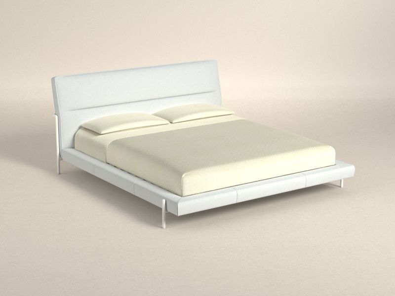 Preset default image - Morfeo Super King bed (Mattress 193x200) - Fabric