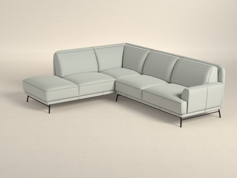 Preset default image - Carino Sectional Sofa with left open end - Fabric